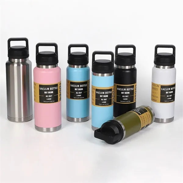 18 oz. Stainless Steel Insulated Water Bottle with Handle