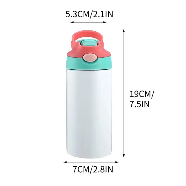 12 oz. Insulated Stainless Steel Water Bottle Kids Children