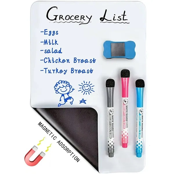 A4 Magnetic Self Adhesive whiteboard for Any Smooth Surface
