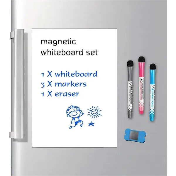 A4 Magnetic Self Adhesive whiteboard for Any Smooth Surface