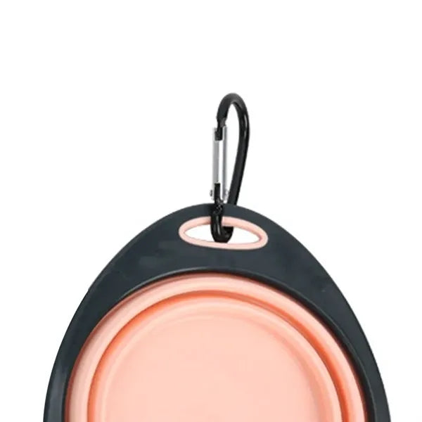 11 OZ. Full Color Pet Dog Bowl W/Carabiner