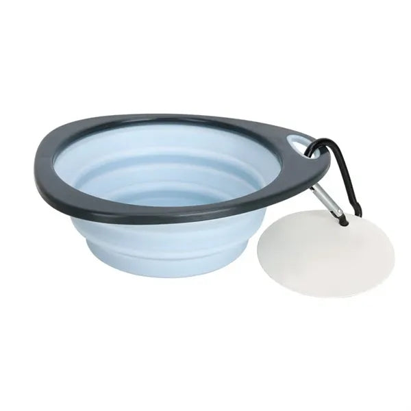 11 OZ. Full Color Pet Dog Bowl W/Carabiner