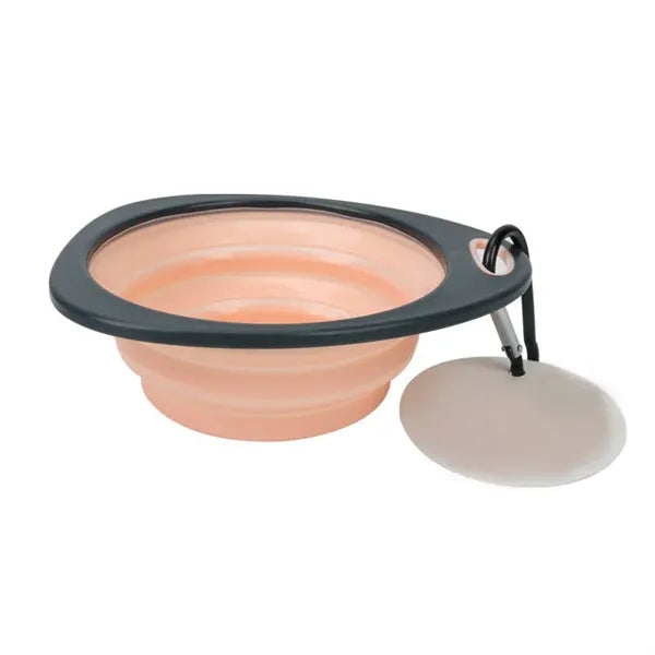 11 OZ. Full Color Pet Dog Bowl W/Carabiner