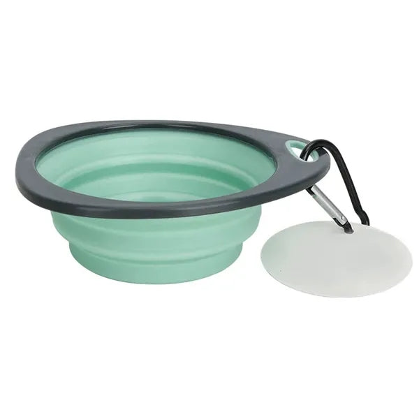 11 OZ. Full Color Pet Dog Bowl W/Carabiner
