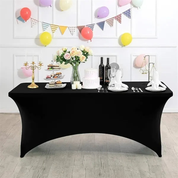 Spandex 6FT Stretch Table Cover Tablecloth
