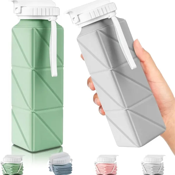20oz Collapsible Bottle Portable Silicone Foldable Cup