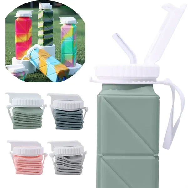 20oz Collapsible Bottle Portable Silicone Foldable Cup