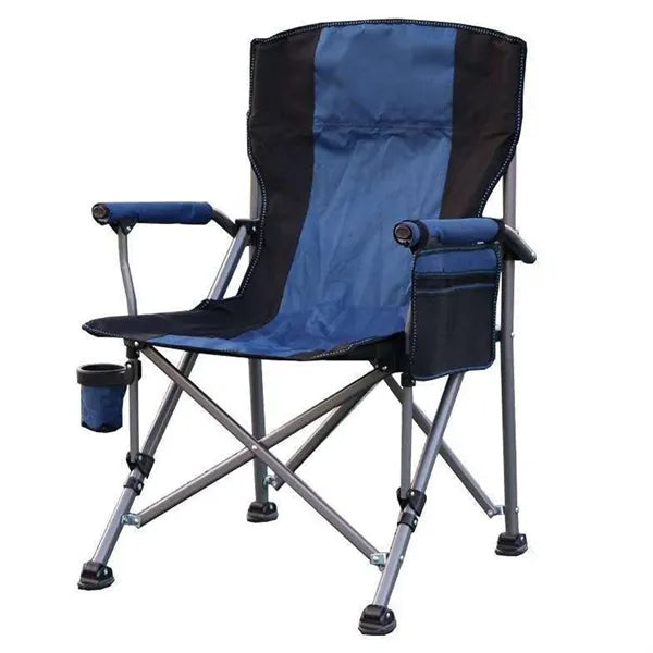 Large Portable Folding Camping Chair with Armrests Carry Bag