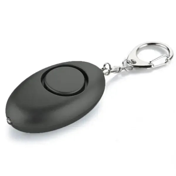 Soft-Touch LED Light & Alarm Key Chain