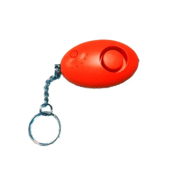 Soft-Touch LED Light & Alarm Key Chain