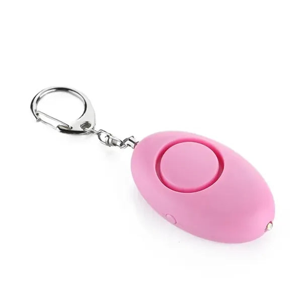 Soft-Touch LED Light & Alarm Key Chain