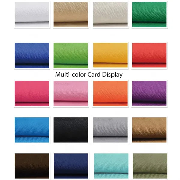 Canvas colorful zipper bag