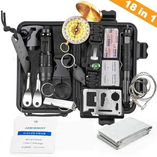 Multifunctional Tactical Gear Emergency Survival Kit