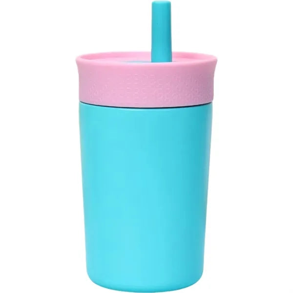 12 oz. straw thermos