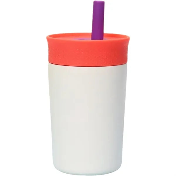 12 oz. straw thermos