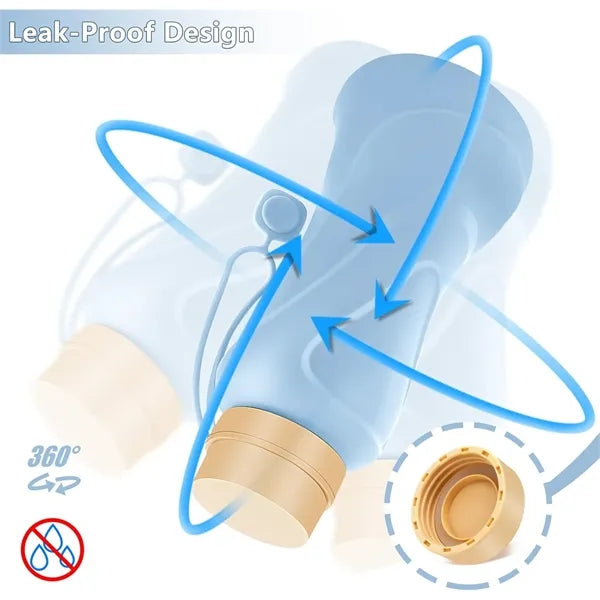 Collapsible Water Bottle 22oz- BPA Free