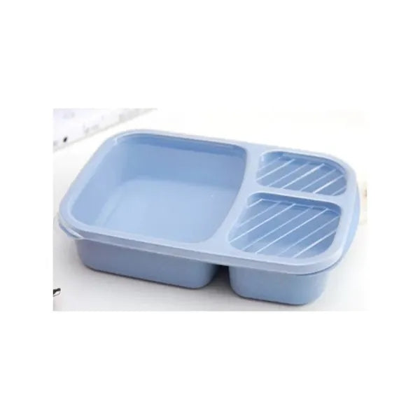 3 Compartment Wheat Straw Meal Prep Food Storage Containers