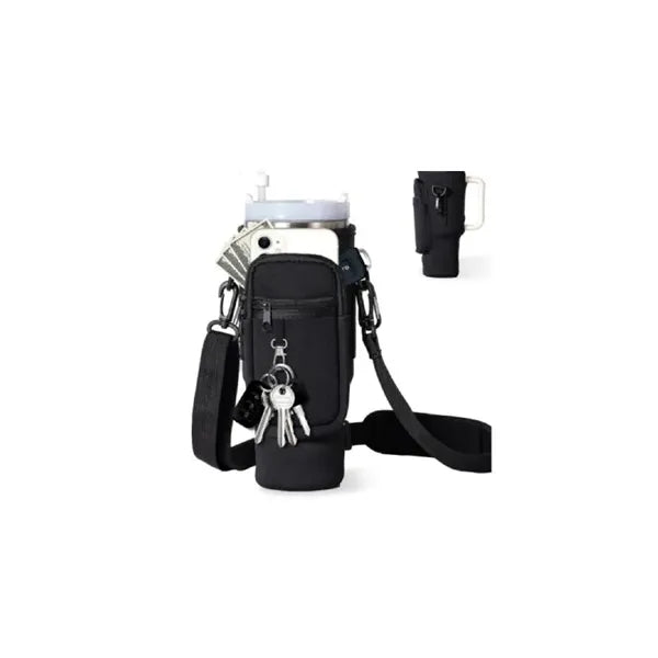 Water Bottle Holder with Strap for 40oz