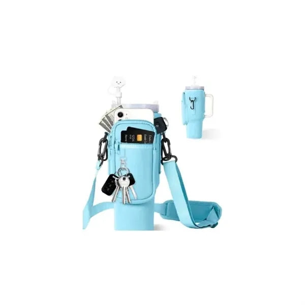 Water Bottle Holder with Strap for 40oz