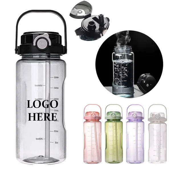 50oz Sports Water Bottle With Capacity Scale