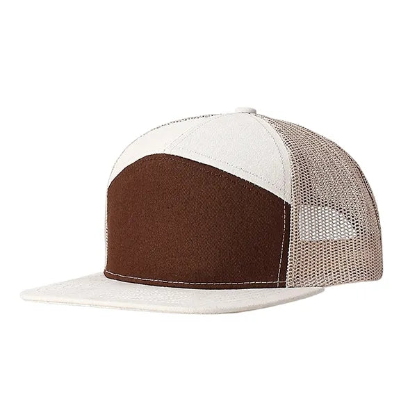 Adult Structured Flat Visor Snapback Cap