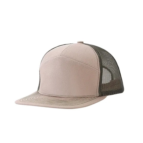 Adult Structured Flat Visor Snapback Cap
