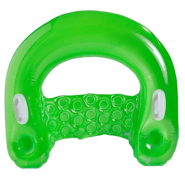 Inflatable Chair Floats Loungers with Cup Holders