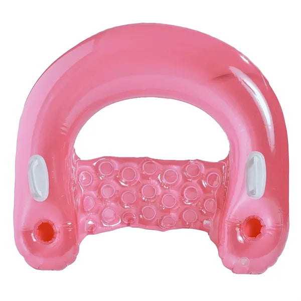 Inflatable Chair Floats Loungers with Cup Holders