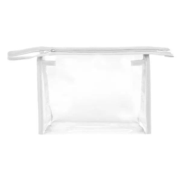Clear Cosmetic Zippered Bag
