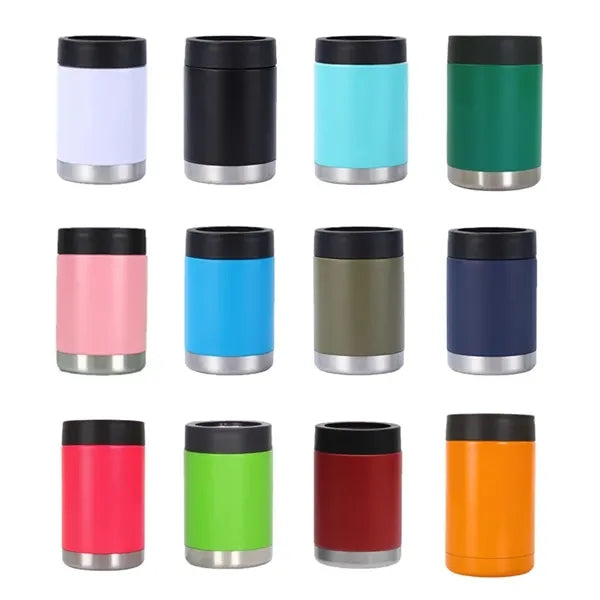 Stainless steel can cooler