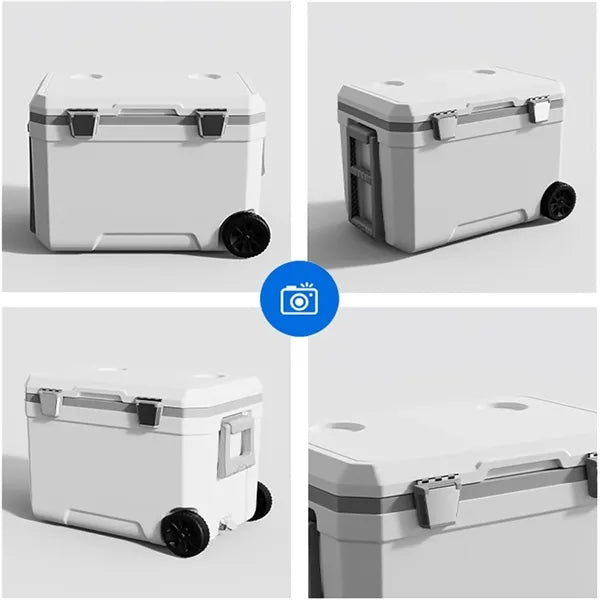 45L Hard Rolling Cooler