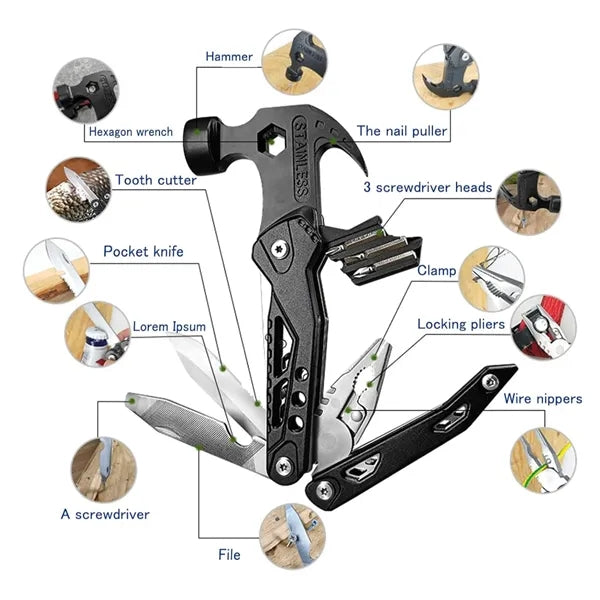 Survival Multi-Tool Hammer