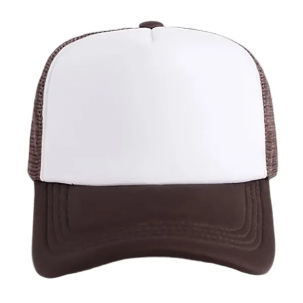 5 Panel Foam Mesh Back Trucker Cap