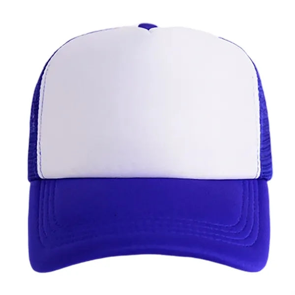 5 Panel Foam Mesh Back Trucker Cap