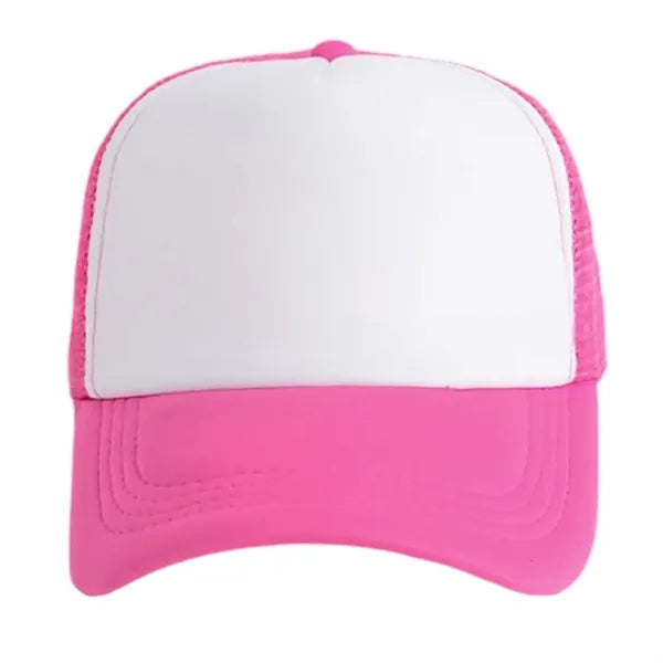 5 Panel Foam Mesh Back Trucker Cap