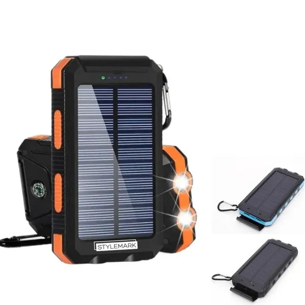 Solar Charger Power Bank 20,000mAh
