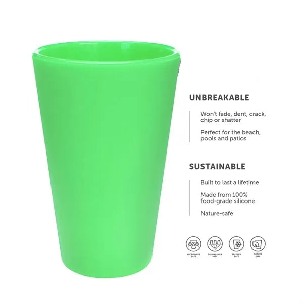 16oz. Silicone Glasses