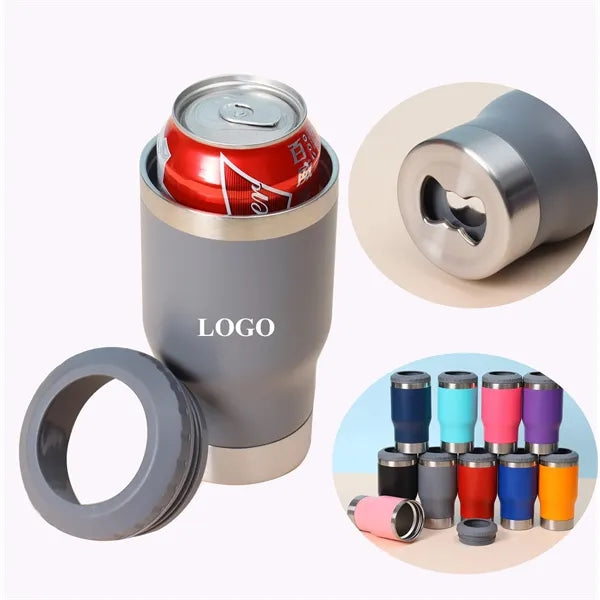 14OZ Double Wall Insulated Can Cooler Tumbler