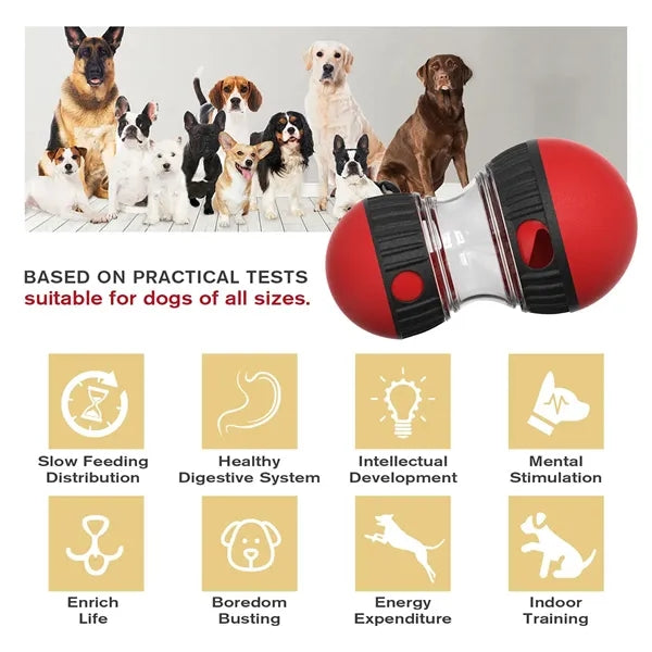 Adjustable Leakage Pet Food Toy Ball