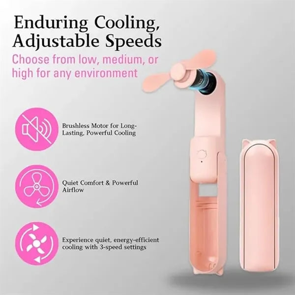 USB Powered Folding Personal Fan