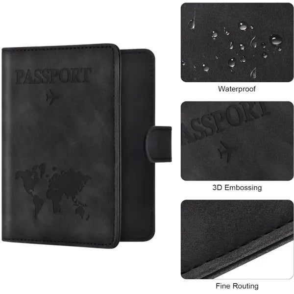 RFID Passport Wallet for Travel Essentials