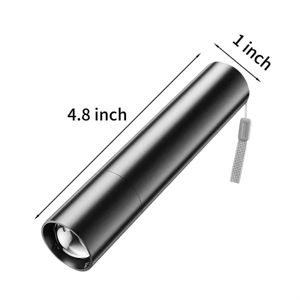 Outdoor 2-In-1 Flashlight Charging Bank