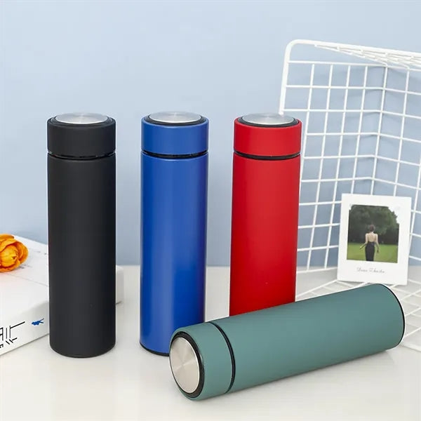 Stainless Steel Smart Water Bottle W/ Temperature Display