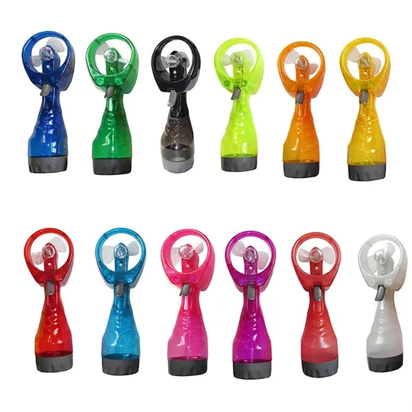 Handheld Misting Fan With Water Spray Cooling