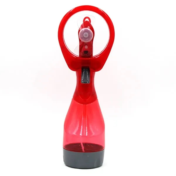 Handheld Misting Fan With Water Spray Cooling