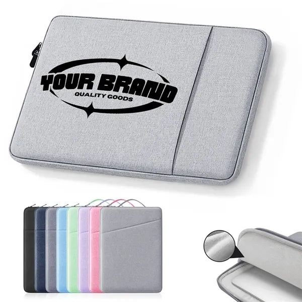 Slim 14 Inch Laptop Sleeve W/ Fleece Lining