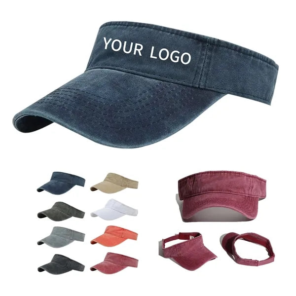 Logo Cotton Sun Visor