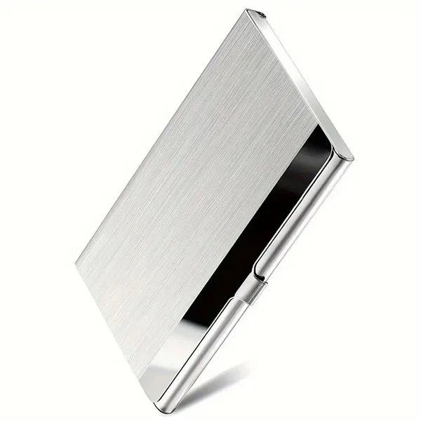 Stainless Steel Slim Business Card Case