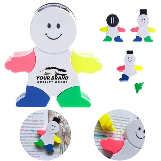 Cartoon Bookmark Brush W/ Watercolor Pen Arms