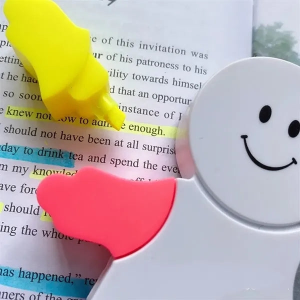 Cartoon Bookmark Brush W/ Watercolor Pen Arms